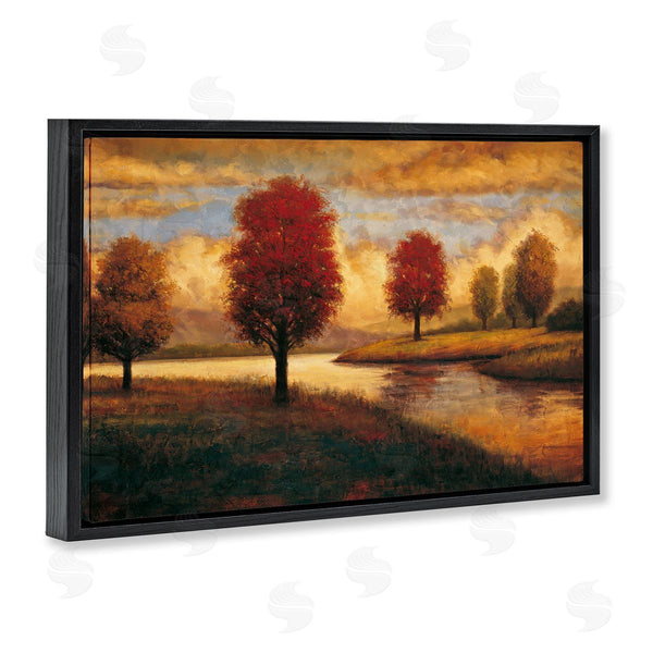 Stupell Industries Gregory Williams | Trees With Golden Reflections