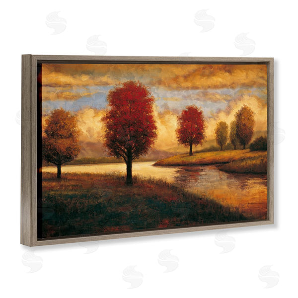 Stupell Industries Gregory Williams | Trees With Golden Reflections