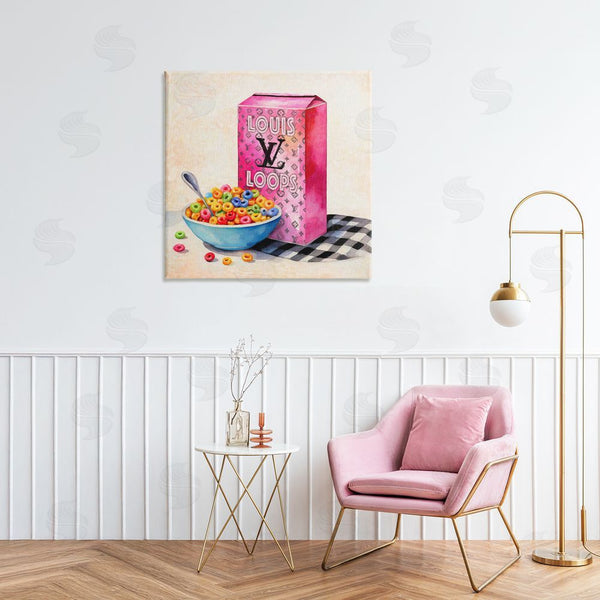 Stupell Industries Grotto Studios | Fashion Loops Cereal