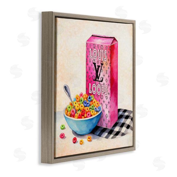 Stupell Industries Grotto Studios | Fashion Loops Cereal