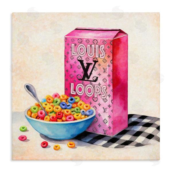 stupell industries Grotto Studios | Fashion Loops Cereal