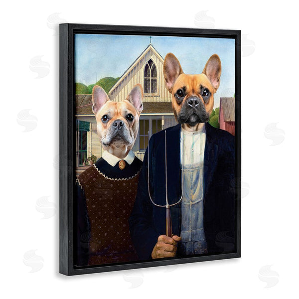 Stupell Industries Grotto Studios | French Bulldogs Iconic Farmers