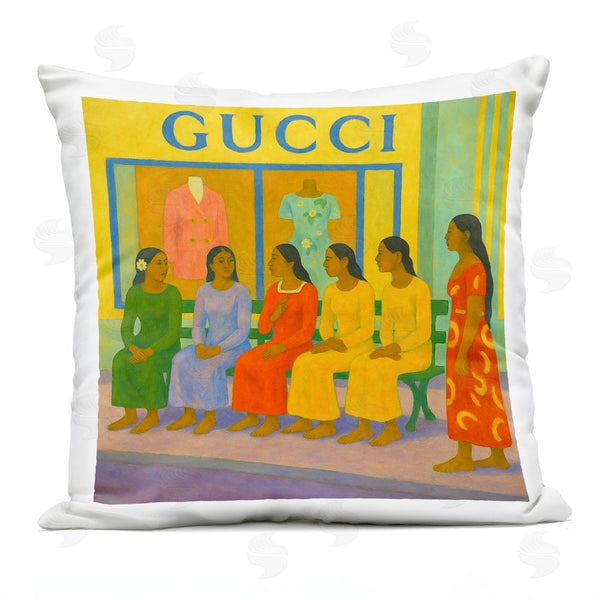 Stupell Industries Grotto Studios | Gaugin Style Glam Throw Pillow