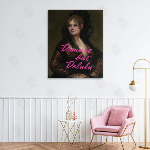 Stupell Industries Grotto Studios | Iconic Demure But Delulu