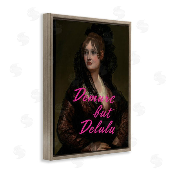 Stupell Industries Grotto Studios | Iconic Demure But Delulu