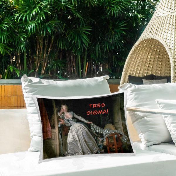 Stupell Industries Grotto Studios | Iconic Tres Sigma Throw Pillow