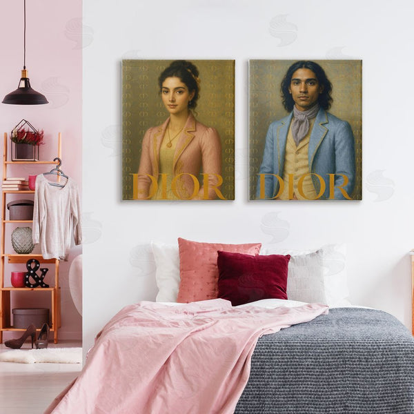 Stupell Industries Grotto Studios | Iconic Vintage Fashion Models Wall Art