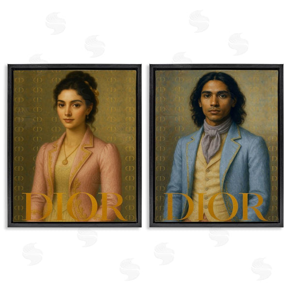 Stupell Industries Grotto Studios | Iconic Vintage Fashion Models Wall Art