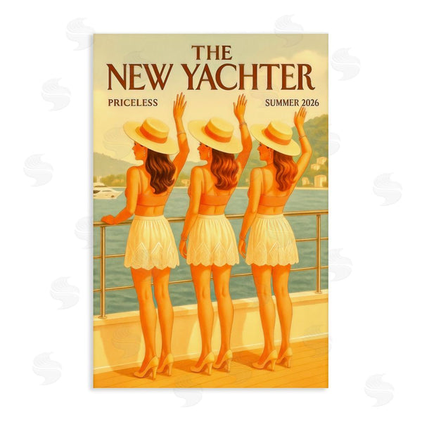 stupell industries Grotto Studios | Magazine Parody Fashion Trio