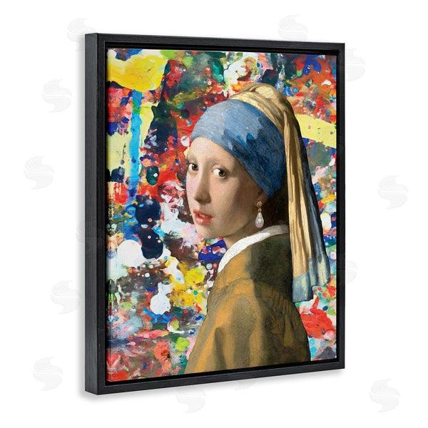 Stupell Industries Grotto Studios | Modern Splatter Iconic Pearl Earring