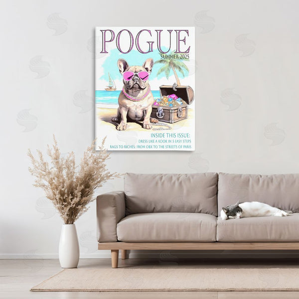Stupell Industries Grotto Studios | Pogue Summer Dog Fashion