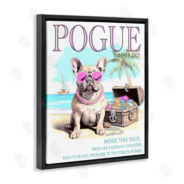 Stupell Industries Grotto Studios | Pogue Summer Dog Fashion