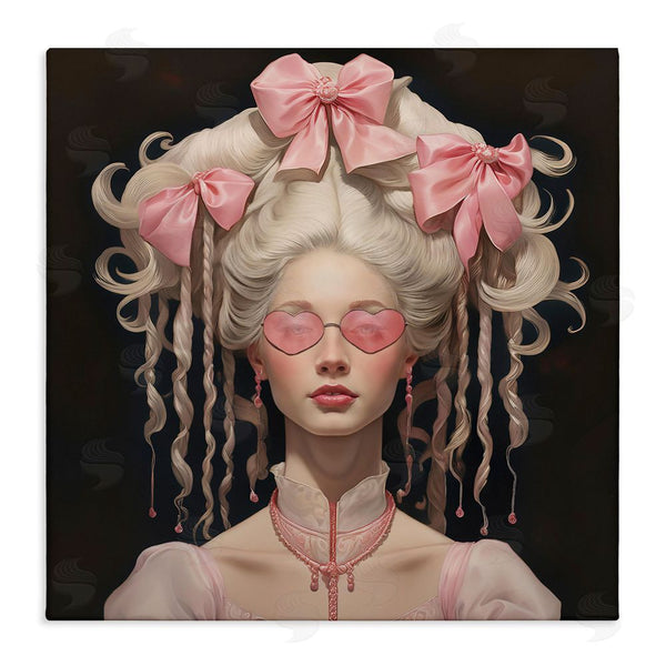 stupell industries Grotto Studios | Rococo Woman Opulent Ribbons