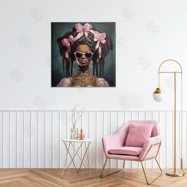 Stupell Industries Grotto Studios | Rococo Woman With Bows