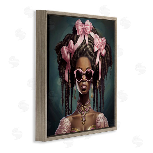 Stupell Industries Grotto Studios | Rococo Woman With Bows