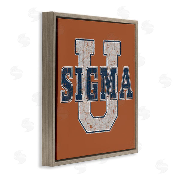 Stupell Industries Grotto Studios | Sigma University On Brown