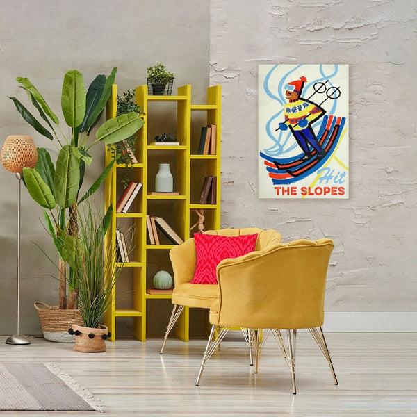 Stupell Industries Grotto Studios | Vintage Hit The Slopes