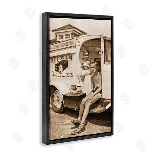 Stupell Industries Grotto Studios | Vintage Ice Cream Truck