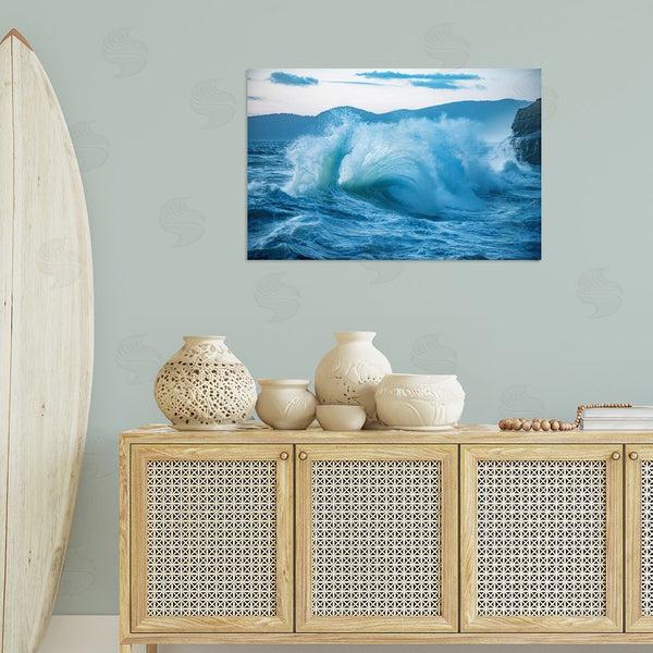 Stupell Industries GS Photo | Rolling Tsunami Wave Wall Art