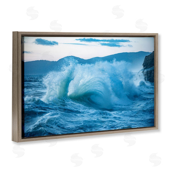 Stupell Industries GS Photo | Rolling Tsunami Wave Wall Art