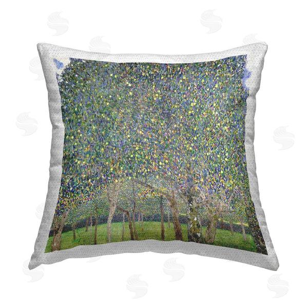 Stupell Industries Gustav Klimt | Abstract Speckled Trees Printed Throw Pillow