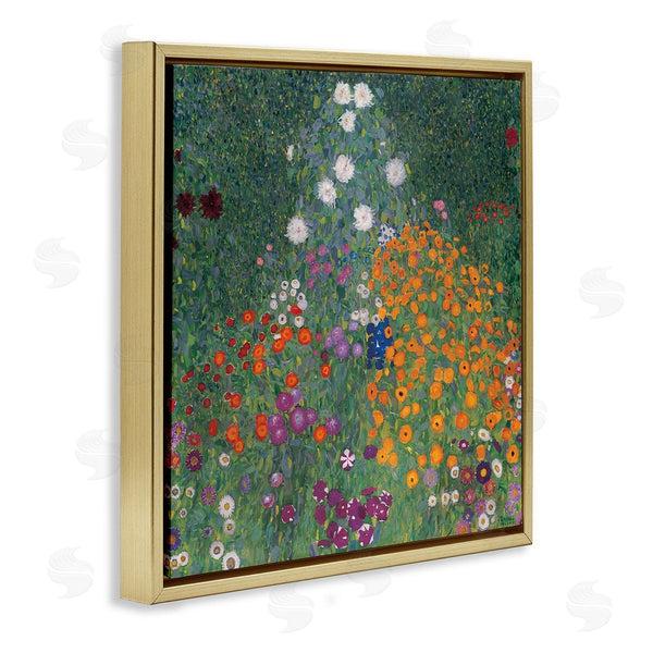 Stupell Industries Gustav Klimt | Flowery Garden Classic Painting