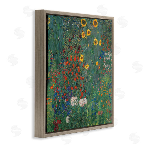 Stupell Industries Gustav Klimt | Modern Flower Garden Collage Wall Art
