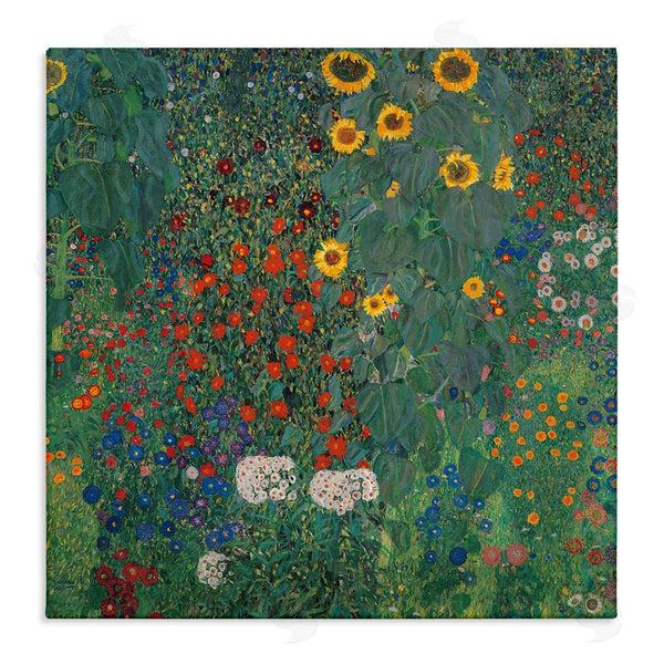 stupell industries Gustav Klimt | Modern Flower Garden Collage Wall Art