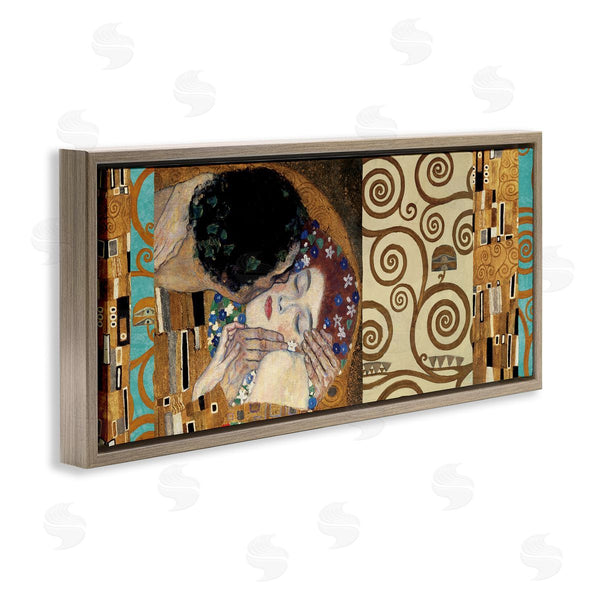 Stupell Industries Gustav Klimt | The Kiss Traditional Klimt Painting