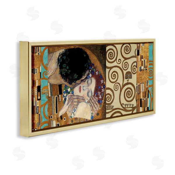 Stupell Industries Gustav Klimt | The Kiss Traditional Klimt Painting