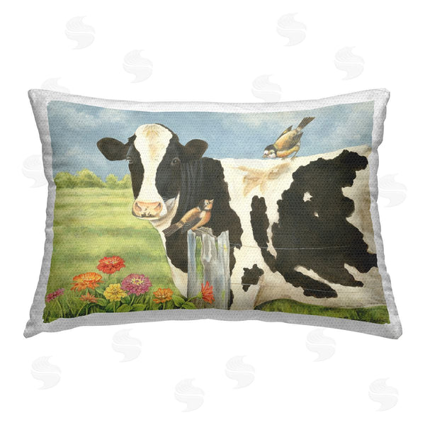 Stupell Industries Gwendolyn Babbit | Bird Perched On Cow