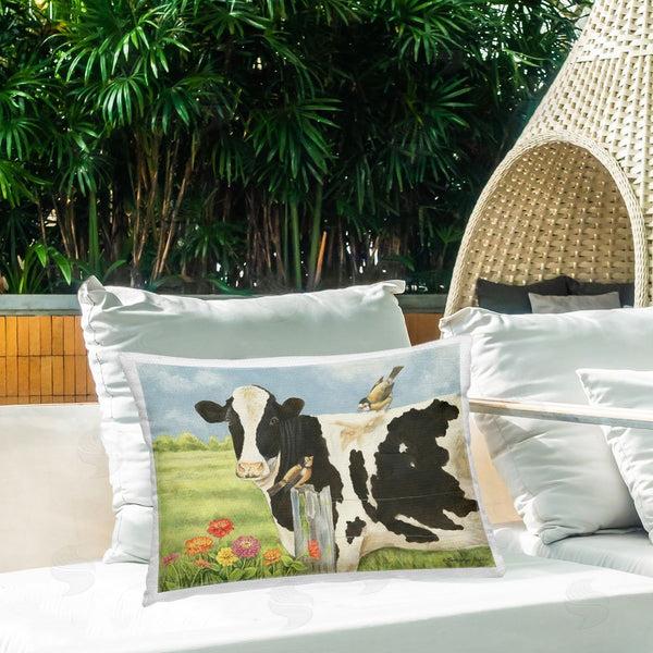 Stupell Industries Gwendolyn Babbit | Cow & Bird On Farm