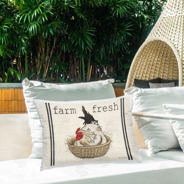Stupell Industries Gwendolyn Babbit | Farm Hen In Basket