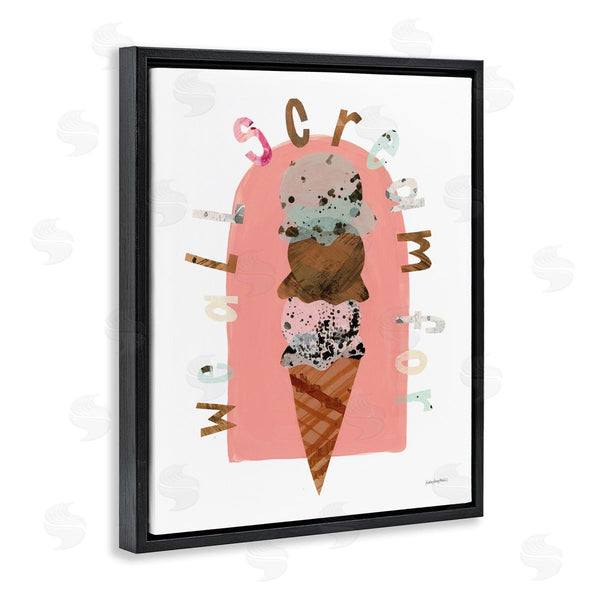 Stupell Industries Haley Knighten | All Scream For Ice Cream
