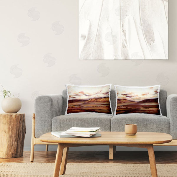 Stupell Industries Haley Knighten | Mauve Mesa Abstract Landscape