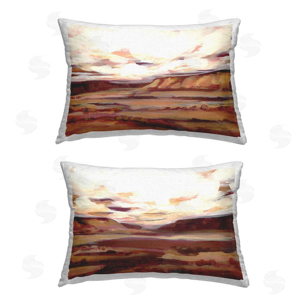 Stupell Industries Haley Knighten | Mauve Mesa Abstract Landscape