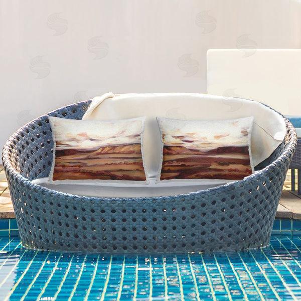 Stupell Industries Haley Knighten | Mauve Mesa Abstract Landscape