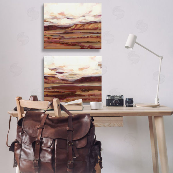 Stupell Industries Haley Knighten | Mauve Mesa Abstract Landscape Wall Art