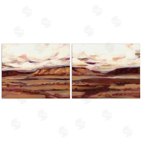 stupell industries Haley Knighten | Mauve Mesa Abstract Landscape Wall Art