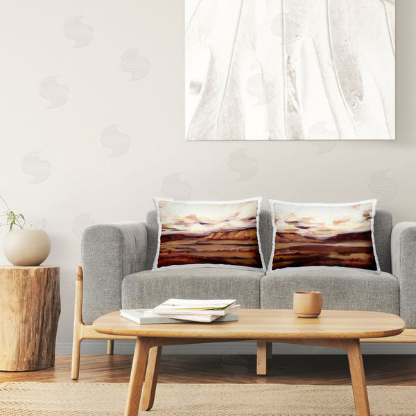 stupell industries Haley Knighten | Mauve Mesa Abstract Landscape