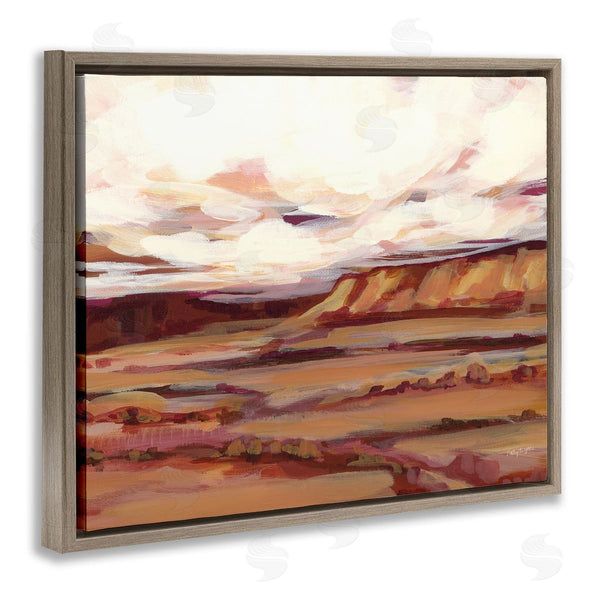 Stupell Industries Haley Knighten | Mauve Mesa Landscape