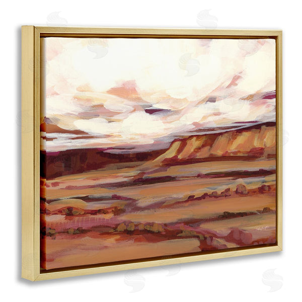 Stupell Industries Haley Knighten | Mauve Mesa Landscape