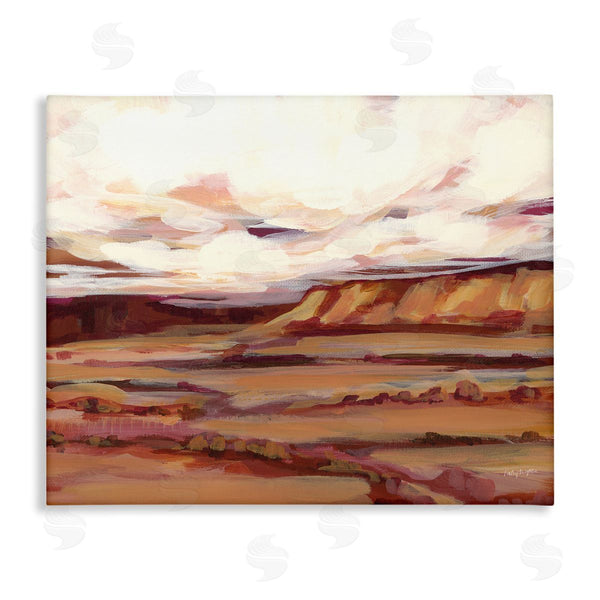 stupell industries Haley Knighten | Mauve Mesa Landscape
