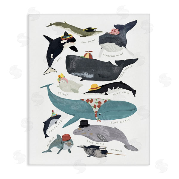 stupell industries Hanna Melin | Fashionable Sea Creatures Wall Art