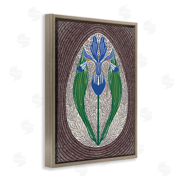 Stupell Industries Hannah Beisang | Symmetrical Spring Iris