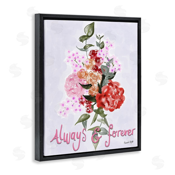 Stupell Industries Hannah Byatt | Always & Forever Flowers Wall Art