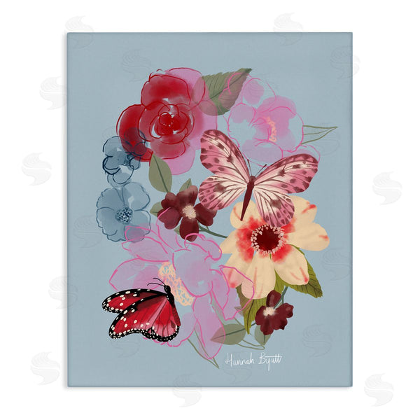 stupell industries Hannah Byatt | Butterflies & Florals Wall Art