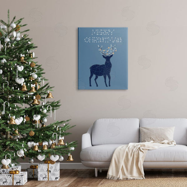 Stupell Industries Hannah Byatt | Christmas Constellations Deer Wall Art