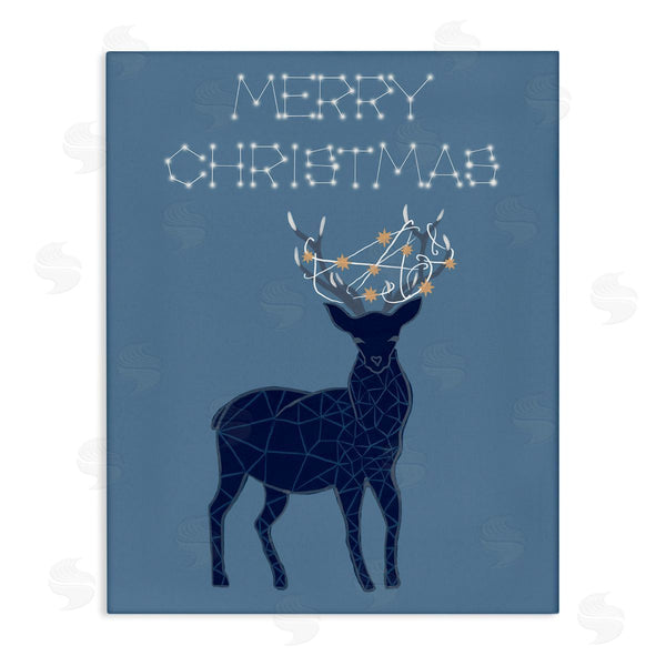 stupell industries Hannah Byatt | Christmas Constellations Deer Wall Art