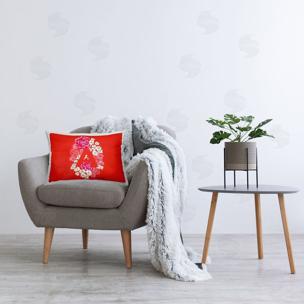 Stupell Industries Hannah Byatt | Floral Initial Letter A
